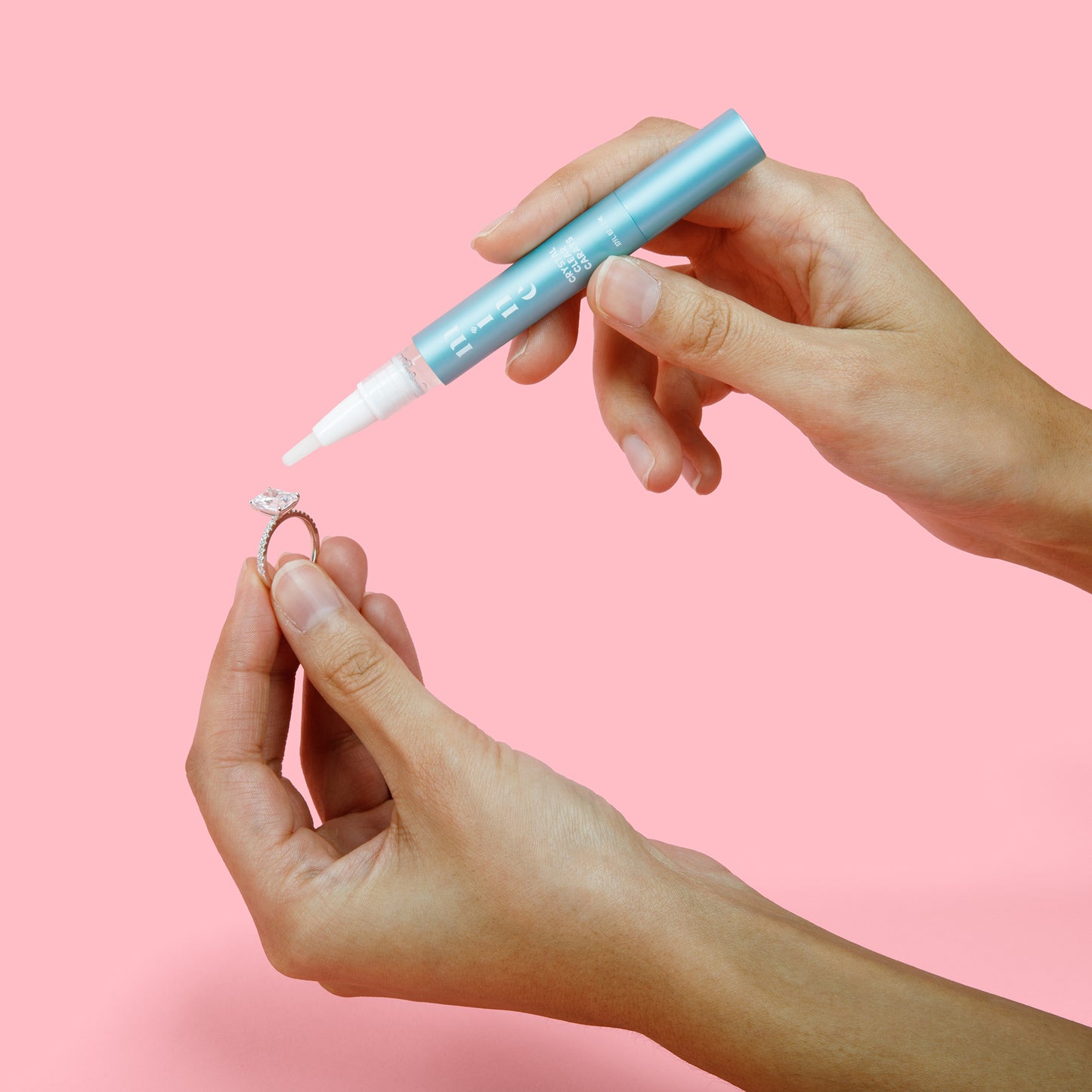Crystal Clear Carats Ring and Jewelry Cleaner Pen